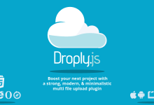 Photo of [Download-S1] Droply.js - PHP minimalist responsive file uploader
