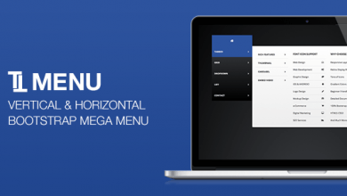 Photo of [Download-S1] TT Menu - Vertical Horizontal Bootstrap Mega Menu