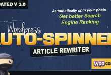 Photo of [Download-S1] Wordpress Auto Spinner 3.2.2 - Articles Rewriter