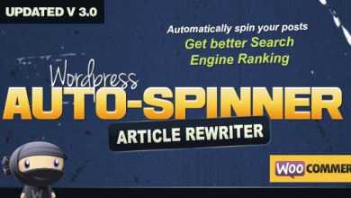 Photo of [Download-S1] Wordpress Auto Spinner 3.6.0 - Articles Rewriter