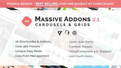 Photo of [Download-S1] Massive Addons for Visual Composer - Collections Pack v2.1.1