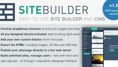 Photo of [Download-S1] SiteBuilder Lite v1.5 - Drag&Drop site builder and CMS