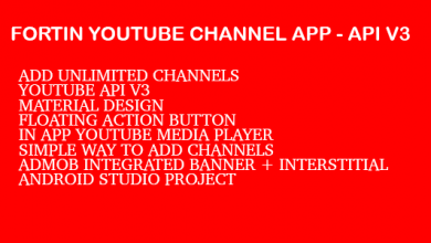 Photo of [Download-S1] Fortin Video Channel App - Youtube Api V3
