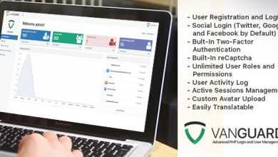 Photo of [Download-S1] Vanguard v1.3.0 - Advanced PHP Login and User Management