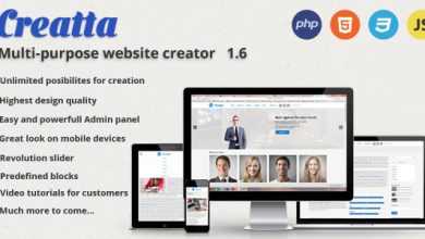 Photo of [Download-S1] Creatta - multipurpose PHP website builder