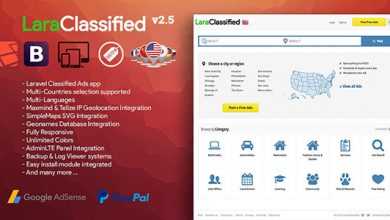 Photo of [Download-S1] LaraClassified v2.5 - Geo Classified Ads CMS