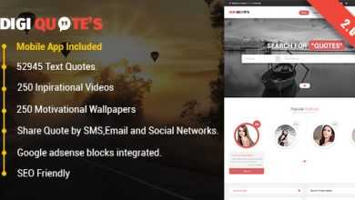 Photo of [Download-S1] DigiQuotes - Ultimate Quotebasket PHP Script with Mobile App