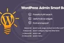 Photo of [Download-S1] WP Admin Smart Box - Powerful AJAX search & tools for WordPress backend