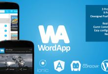 Photo of [Download-S1] WordApp - PhoneGap/Cordova Wordpress Hybrid App