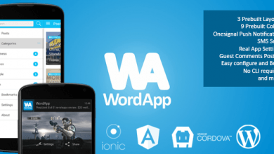 Photo of [Download-S1] WordApp - PhoneGap/Cordova Wordpress Hybrid App