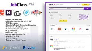 Photo of [Download-S1] JobClass v1.5 - Geolocalized Job Board Script