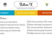 Photo of [Download-S1] Buttons X v1.6 - Powerful Button Builder for WordPress
