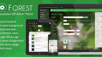 Photo of [Download-S1] Forest v1.2.5 - Revolution Wordpress Admin Theme