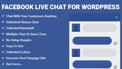 Photo of [Download-S1] Facebook Live Chat for WordPress v2.7