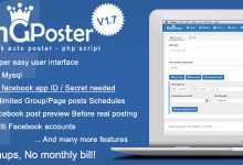 Photo of [Download-S1] King poster v1.7.9 - Facebook multi Group / Page auto post - PHP script