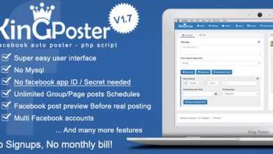 Photo of [Download-S1] King poster v1.7.9 - Facebook multi Group / Page auto post - PHP script