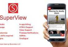 Photo of [Download-S1] SuperView v2.0.2 - WebView App for Android with Push Notification, AdMob, In-app Billing App
