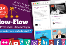 Photo of [Download-S1] Flow-Flow v3.0.8 - WordPress Social Stream Plugin