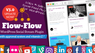 Photo of [Download-S1] Flow-Flow v3.0.7 - WordPress Social Stream Plugin