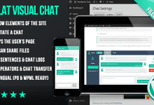 Photo of [Download-S1] WP Flat Visual Chat v5.362 - Live Chat & Remote View for Wordpress