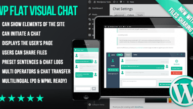 Photo of [Download-S1] WP Flat Visual Chat v5.362 - Live Chat & Remote View for Wordpress