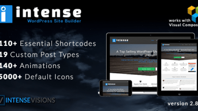 Photo of [Download-S1] Intense v2.8.7 - Shortcodes and Site Builder for WordPress