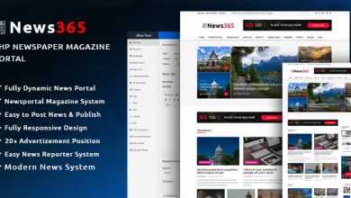 Photo of [Download-S1] News365 v1.5 – PHP Newspaper Script Magazine Blog with Video Newspaper