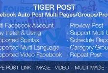 Photo of [Download-S1] Tiger Post v3.0.2 - Facebook Auto Post Multi Pages/Groups/Profiles