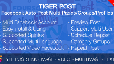 Photo of [Download-S1] Tiger Post v3.0.2 - Facebook Auto Post Multi Pages/Groups/Profiles