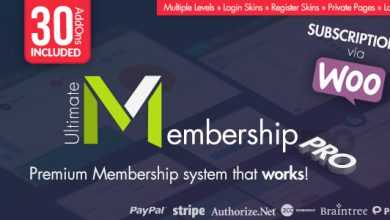 Photo of [Download-S1] Ultimate Membership Pro WordPress Plugin v6.5