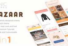 Photo of [Download-S1] BAZAAR - Ionic Multi App Template (with optional WooCommerce integration)