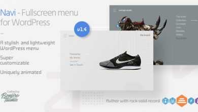 Photo of [Download-S1] Navi v1.4 - Fullscreen WordPress Menu