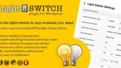 Photo of [Download-S1] Light Switch v1.7 - Plugin for Wordpress