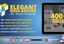 Photo of [Download-S1] Elegant Mega Addons for Visual Composer v3.0.6