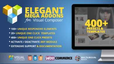 Photo of [Download-S1] Elegant Mega Addons for Visual Composer v3.0.6