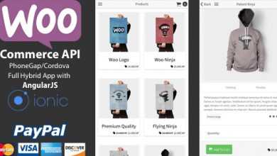 Photo of [Download-S1] Ionic WooCommerce API v1.5.0 - PhoneGap / Cordova Full Hybrid App
