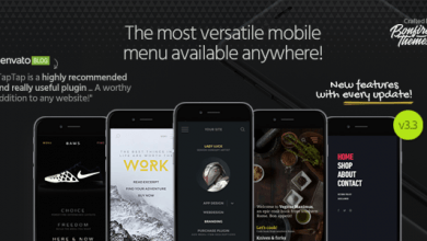 Photo of [Download-S1] TapTap v3.9 - A Super Customizable WordPress Mobile Menu