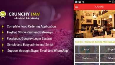 Photo of [Download-S1] Crunchy - Restaurant Booking Phonegap Application