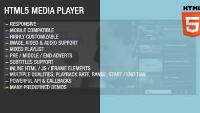 Photo of [Download-S1] HTML5 Image Video Audio Gallery with Playlist