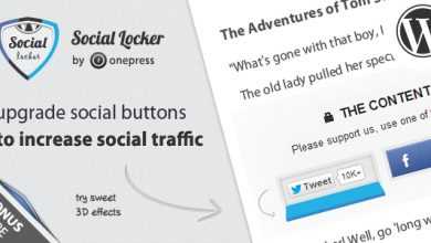 Photo of [Download-S1] Social Locker for Wordpress v4.5.0