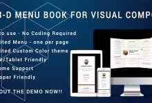 Photo of [Download-S1] Visual Composer - 3D Menu Flyer for Restaurant and Cafe