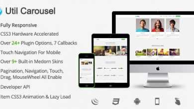 Photo of [Download-S1] UtilCarousel Responsive jQuery Carousel Plugin