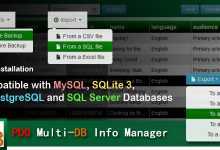Photo of [Download-S1] PDO Multi-DB Info Manager