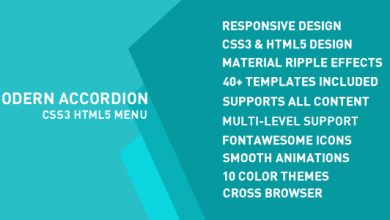 Photo of [Download-S1] Modern Accordion Menu