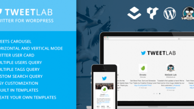 Photo of [Download-S1] Tweetlab v2.0.2 - Twitter slider & Usercard for WordPress
