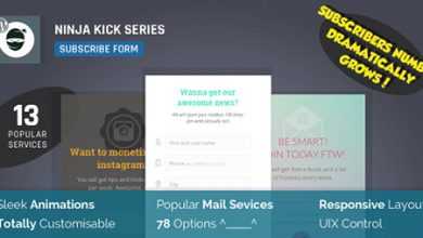 Photo of [Download-S1] Ninja Kick v1.5.3 - Subscription WordPress Plugin