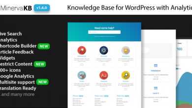 Photo of [Download-S1] MinervaKB v1.4.5 - Knowledge Base for WordPress with Analytics