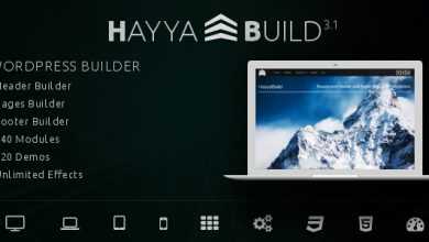 Photo of [Download-S1] HayyaBuild v3.1 - WordPress Header, Footer and Page Builder