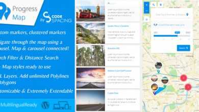 Photo of [Download-S1] Progress Map Wordpress Plugin v3.9