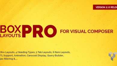 Photo of [Download-S1] Pro Box Layout for Visual Composer v2.0